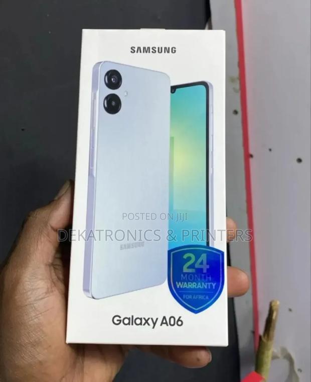 New Samsung Galaxy A06 64 GB Blue - main view