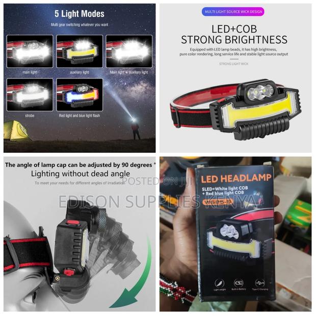 Headlamp Headlight Rechargeable Head Lamp Head Hiking Torch
