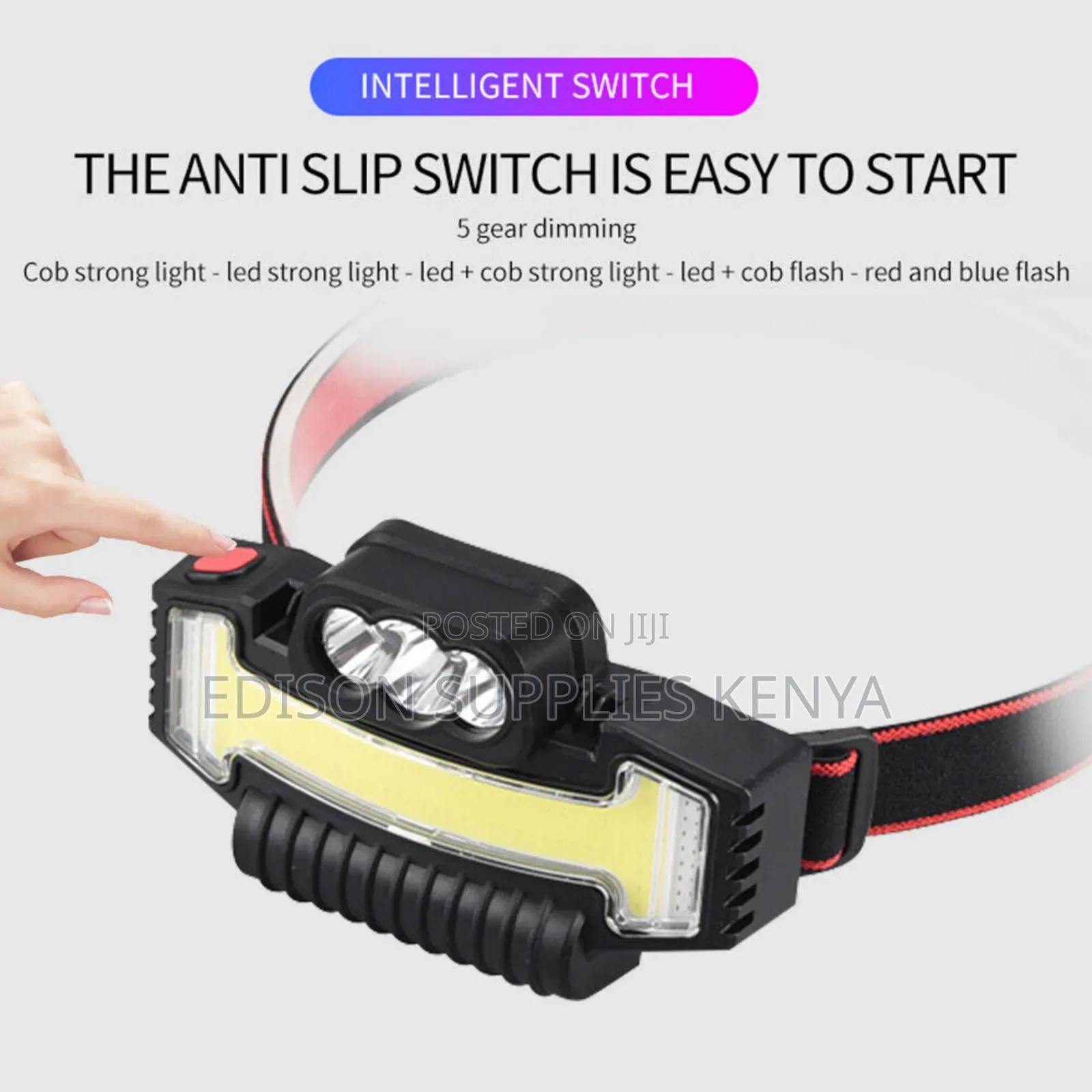 Headlamp Headlight Rechargeable Head Lamp Head Hiking Torch