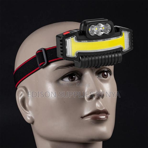 Headlamp Headlight Rechargeable Head Lamp Head Hiking Torch - thumbnail 2