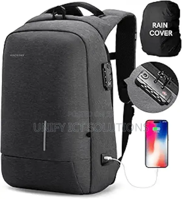 Kingsons Laptop Foldable Backpack 15.6"
