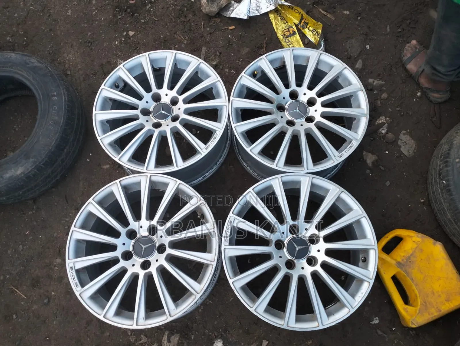 Size 17 Benz Sport Rims