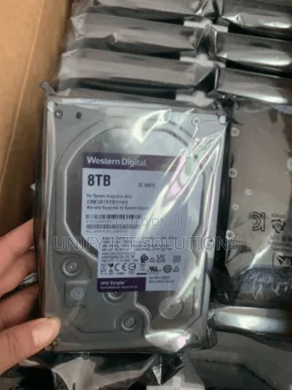 WD Purple 8TB Surveillance Internal Hard Disk Drive