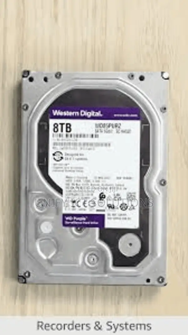 Wd Purple 8tb Surveillance Internal Hard Disk Drive