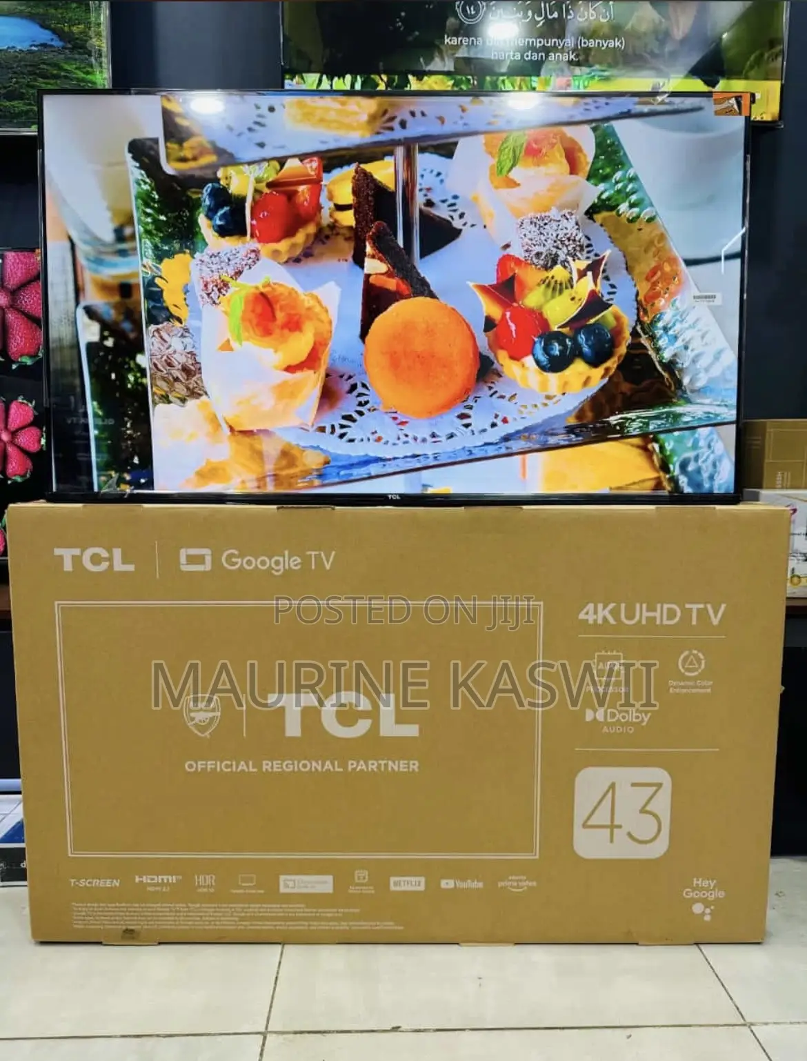 TCL 43 “ Smart Google Android 43 V6b