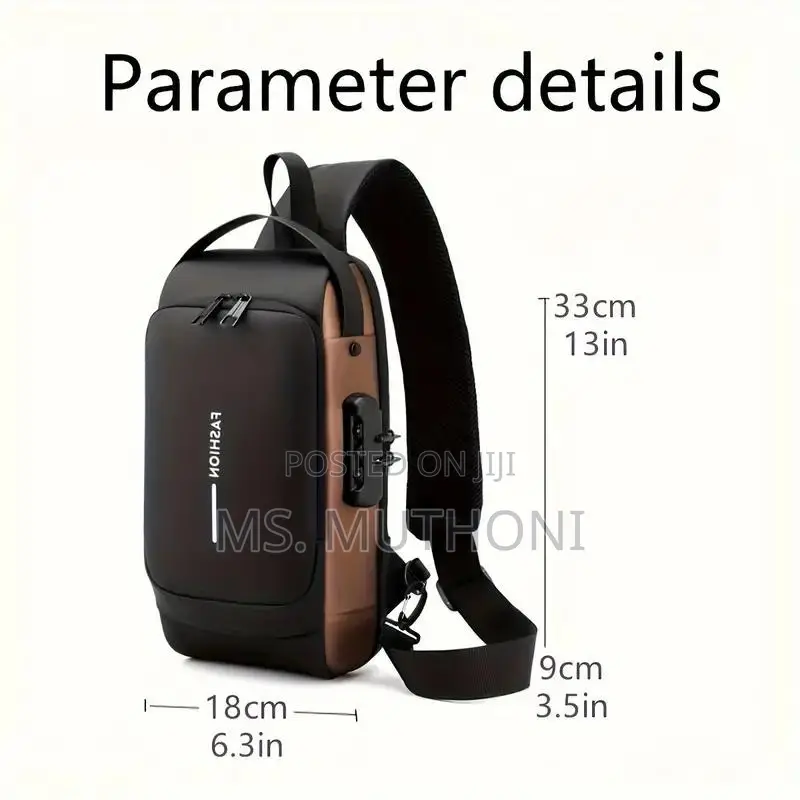 Anti-Theft Chest Cross Shoulder Bag