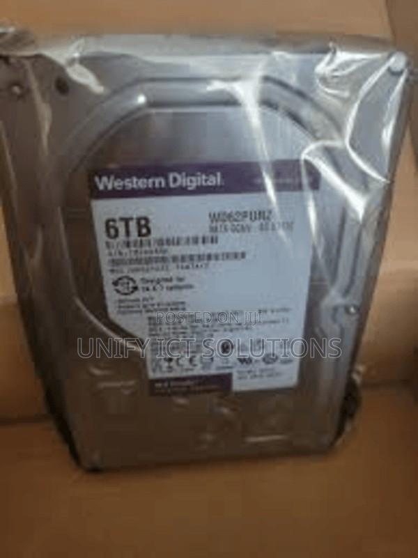 WD Purple 6TB Surveillance Internal Hard Disk Drive - main view
