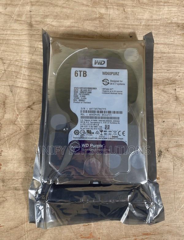 WD Purple 6TB Surveillance Internal Hard Disk Drive - thumbnail 2