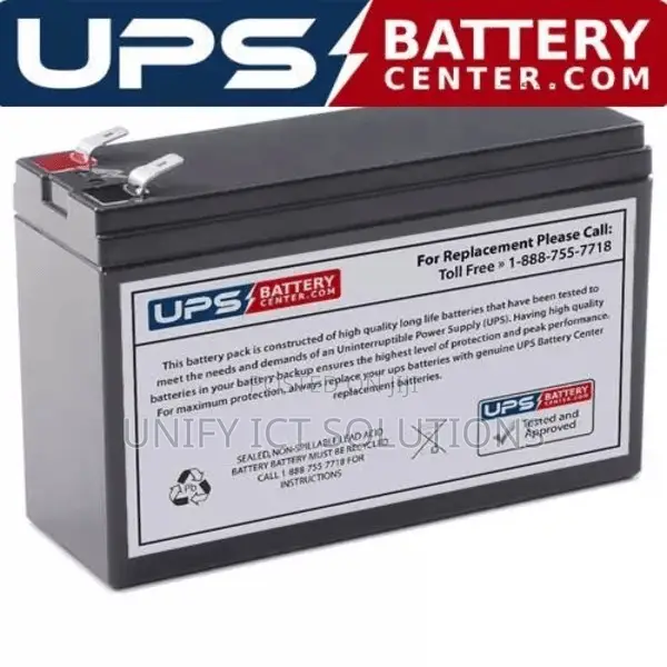 Gaston GT12-5A 12V 6.5ah +F2 -F1 Replacement Battery
