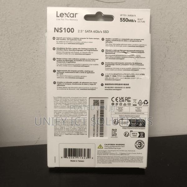 Lexar NS100 2.5” SATA Internal SSD – 512GB – LNS100- - thumbnail 2