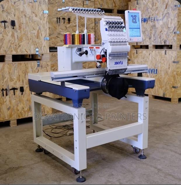 One Head 9 Needles Embroidery Machine - main view