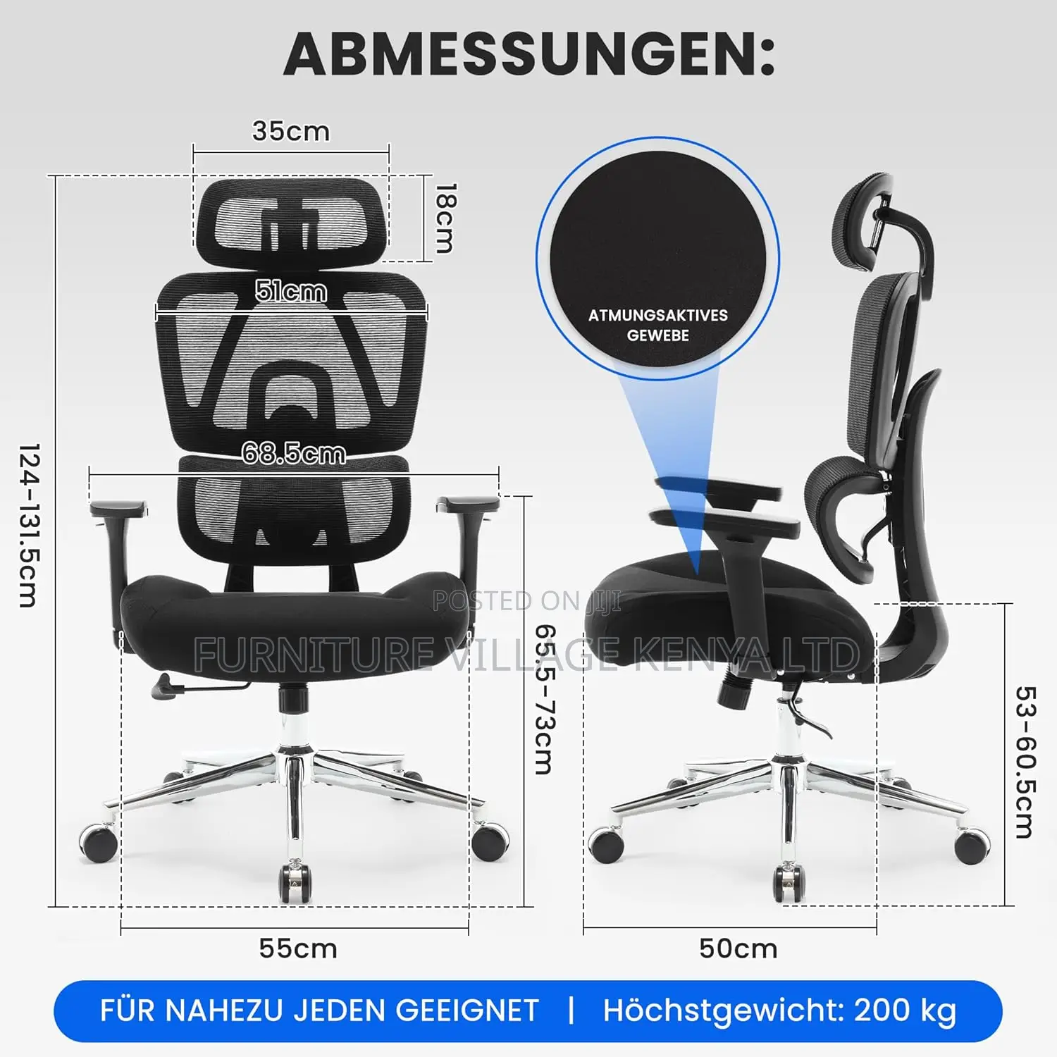 Chairs; Orthopedic Executive Office Seat