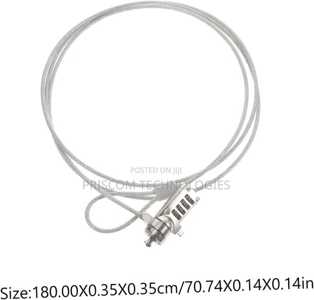 Ping Cool Laptop Computer Lock Security Cable Lock- Password - thumbnail 2