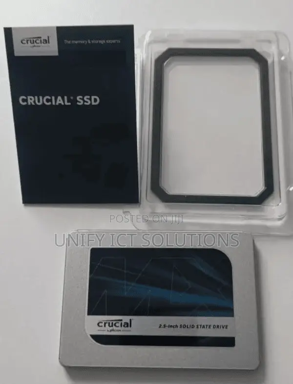 Crucial MX500 2.5" SATA 7mm (With 9.5mm Adapter) SSD 500GB