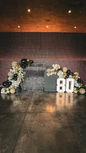 Bright "Happy Birthday" Marquee Letters for Celebrations