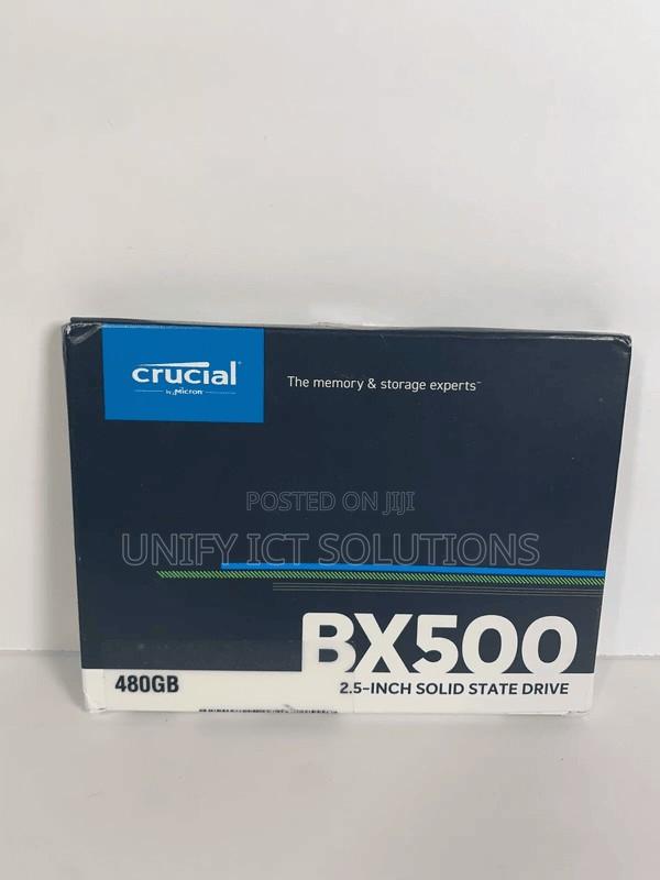 Crucial Bx500 480gb 3D Nand Sata 2.5-Inch SSD