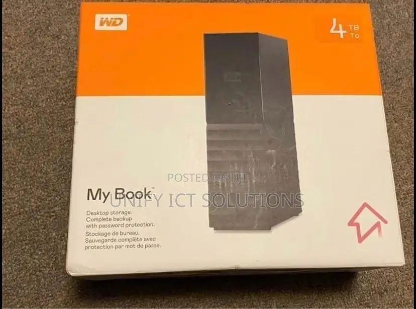 WD 4TB My Book Desktop External Hard Drive, USB 3.0
