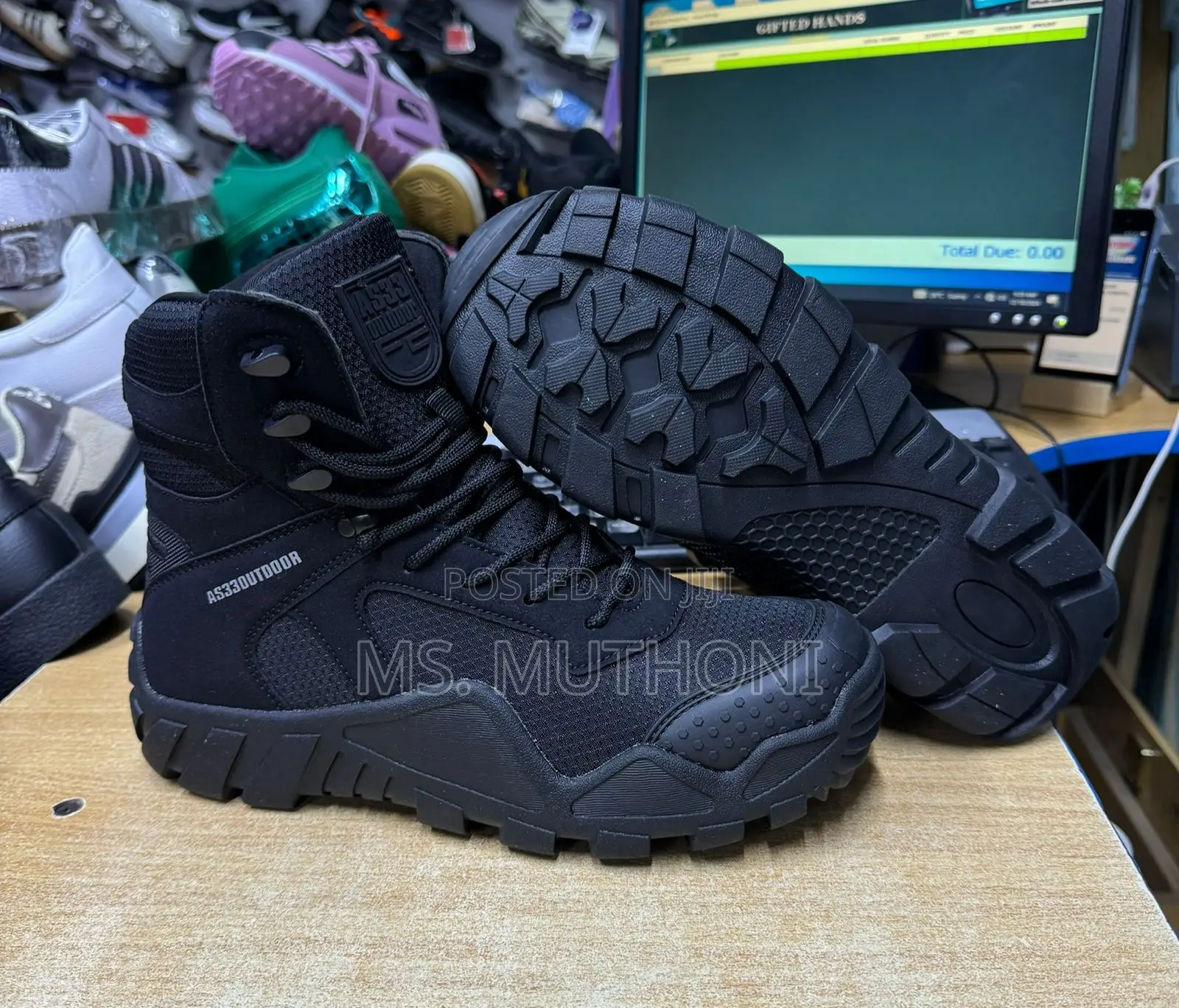 Low Cut Outdoor Boots Size 39-45