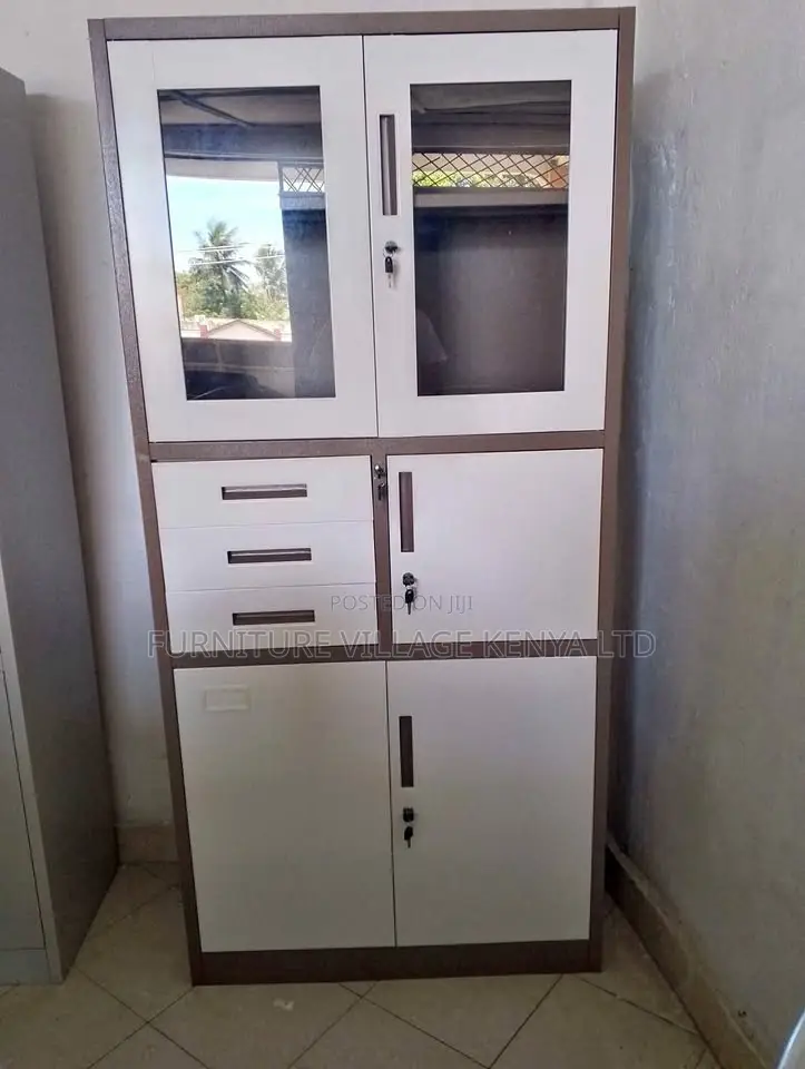 Office Cabinets; Two Door Metallic Office Storage Cupboard