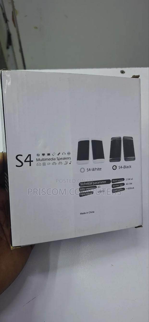 S4 Multimedia Speakers for Laptops Computers Desktops - thumbnail 4