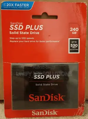 Sandisk SSD PLUS 240gb 2.5" Sata Internal SSD