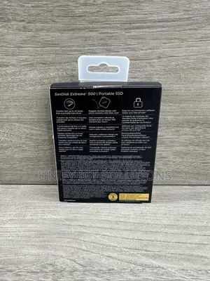 Sandisk 500gbextreme Portable External SSD