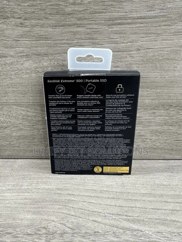Sandisk 500gbextreme Portable External SSD