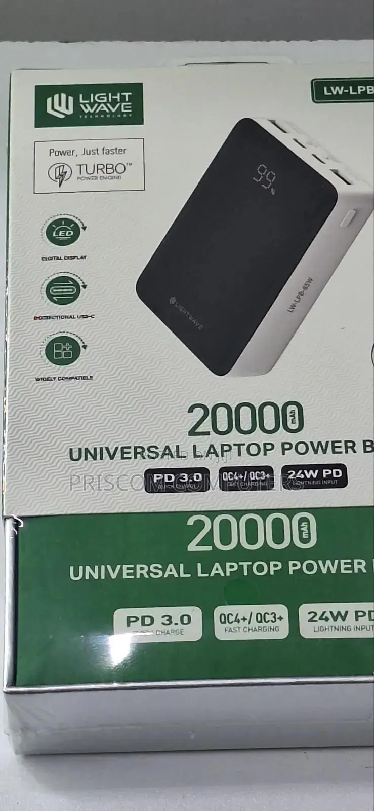 20000 Mah Universal Laptop Power Bank With 1 Year Warranty
