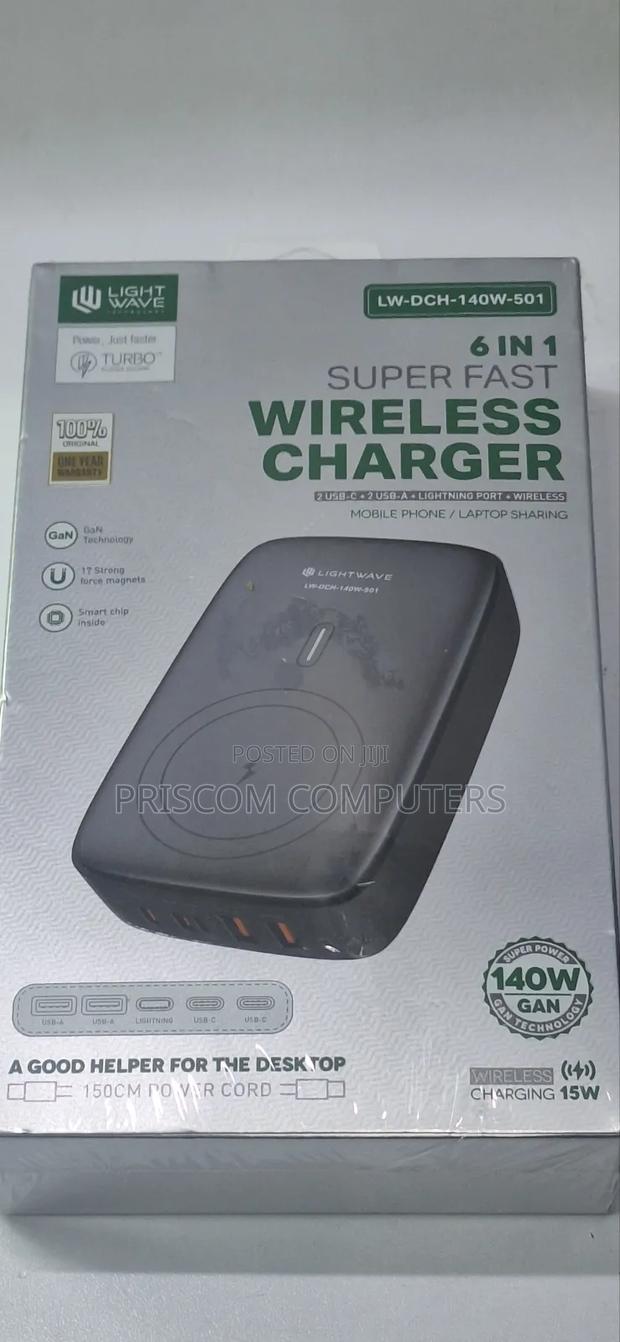 140W Lightwave Wireless Charger for Laptops Mobilephones