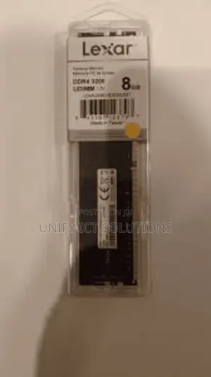 Lexar DDR4 RAM 8GB High Speed Up to 3200mhz