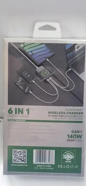 Lightwave Wireless Charger for Mobilephones, Laptops, Deskto