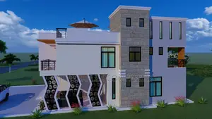 4-bedroom Residential Maisonette Design Fitting A 50x100plot