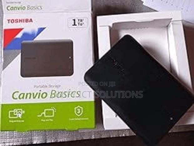 Toshiba Canvio Basics 1TB Portable Hard Drive