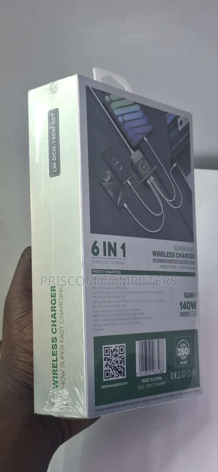 6 in 1 Superfast Wireless Charger for Laptops,Desktop,Phones