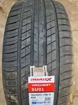 285 /45 R22 Roadx Tyres.