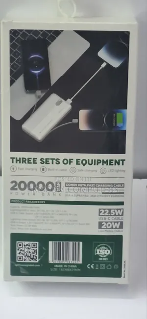 Lightwave Power Bank With One Year Warranty