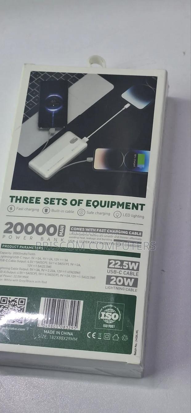 20000MAH Superfast Lightwave Power Bank - thumbnail 3