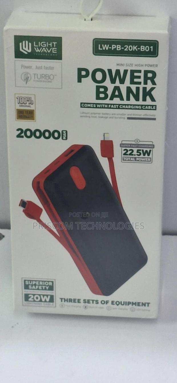 Lightwave Power Bank Super Fast Charging - main view