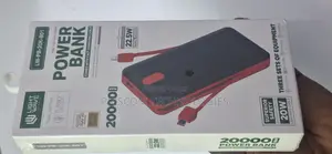 20000MAH Lightwave Power Bank 22.5W With 1 Year Warranty