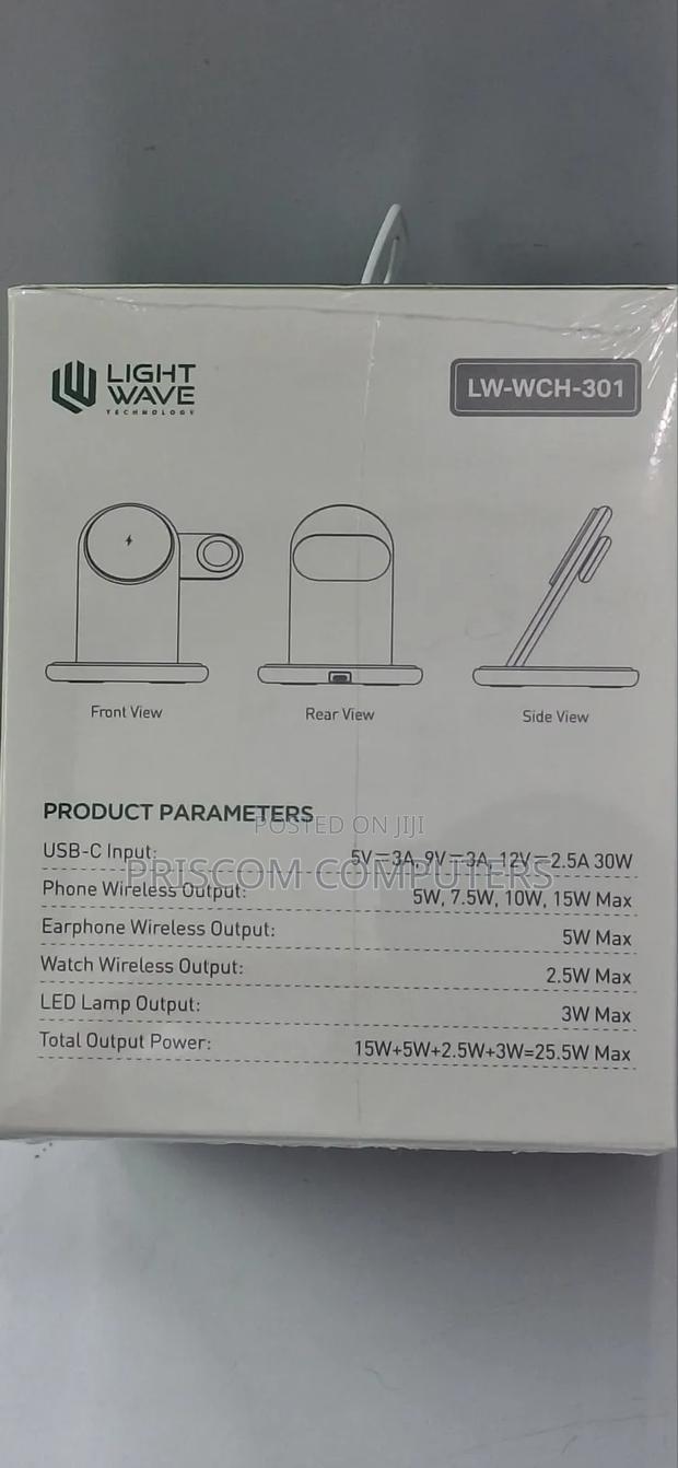 Lightwave Wireless Charger for Phones, Earphones, Watch - thumbnail 5