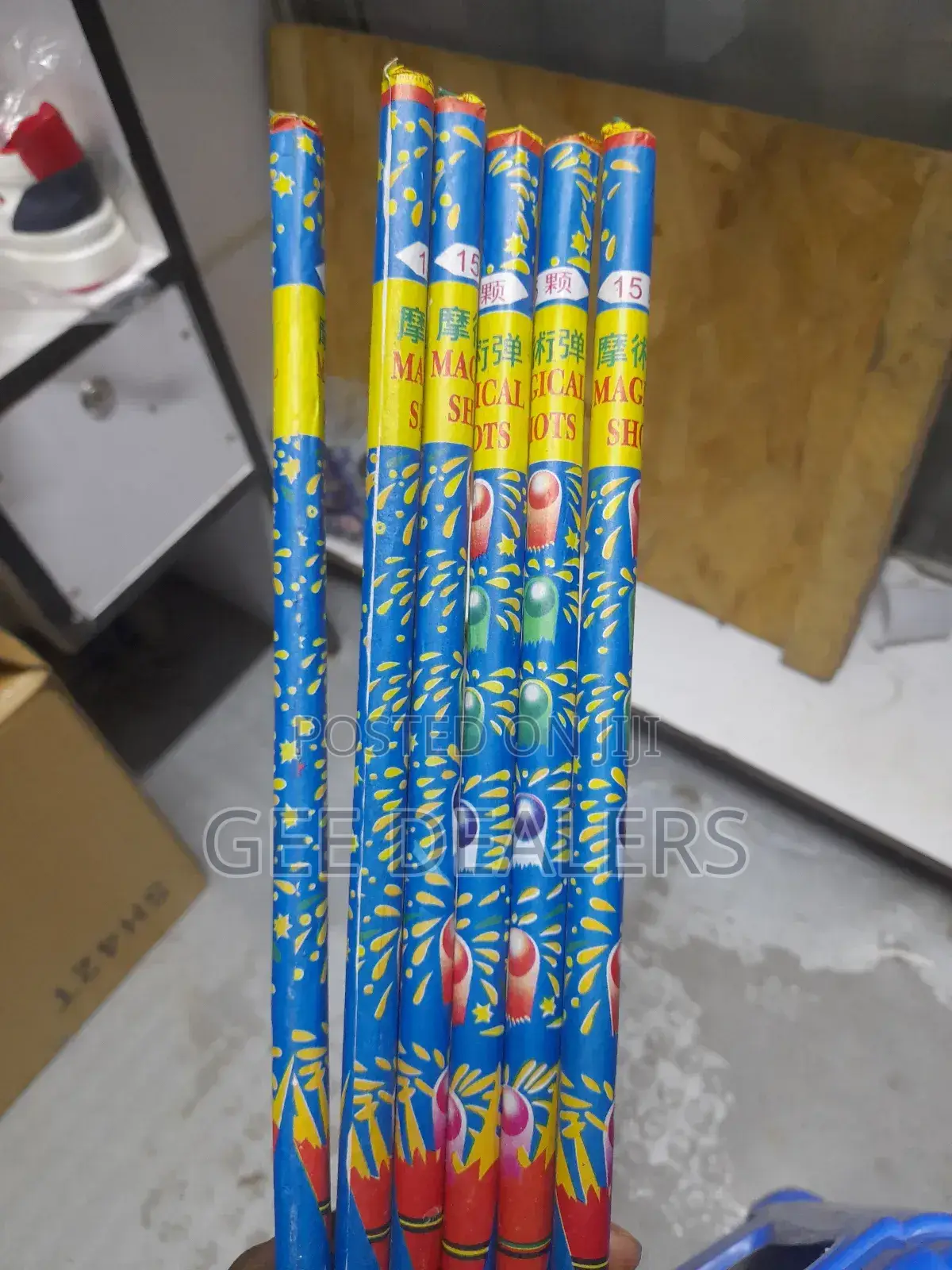 6 Pieces Fireworks Each 15shots ,New Year Fireworks