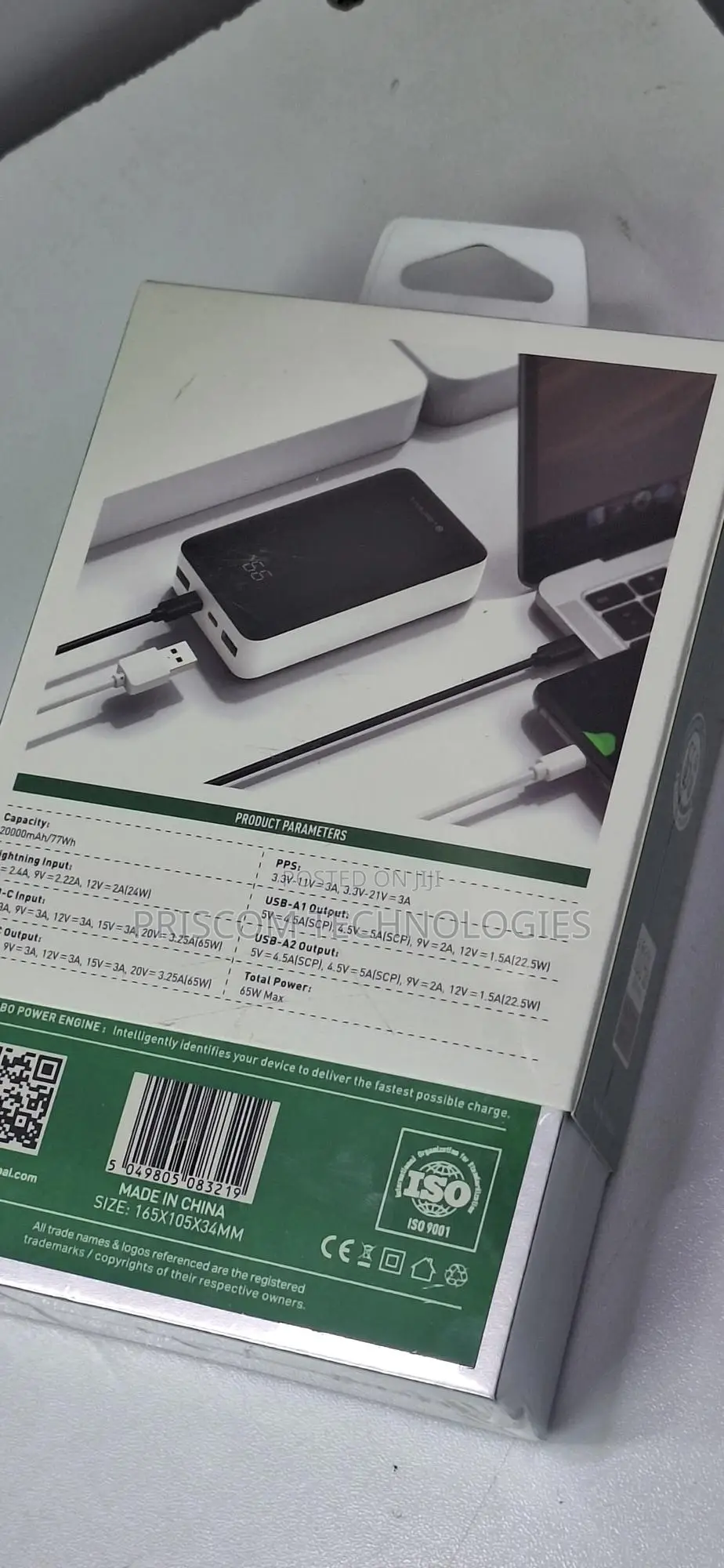20000MAH Superfast Laptop Computer Power Bank With Warranty