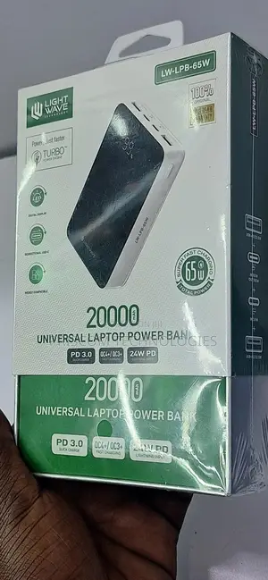 20000MAH Superfast Laptop Computer Power Bank With Warranty