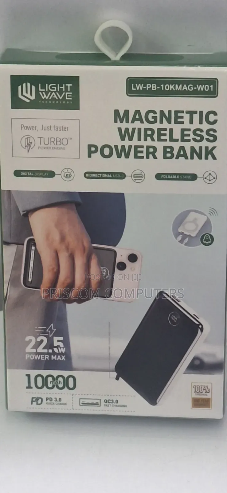 Lightwave Magnetic Wireless Power Bank