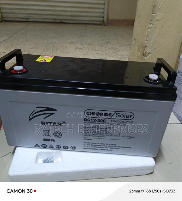 Ritar Solar Battery, 12v 200ah/20h - main view