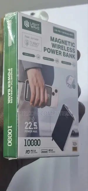 10000MAH 22.5W Lightwave Wireless Power Bank 1 Year Warranty