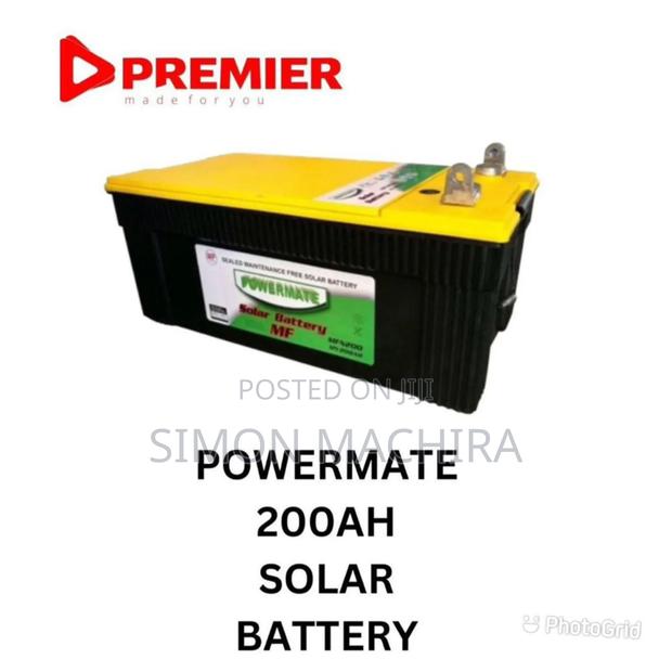 200ah Powermate Solar Battery - main view