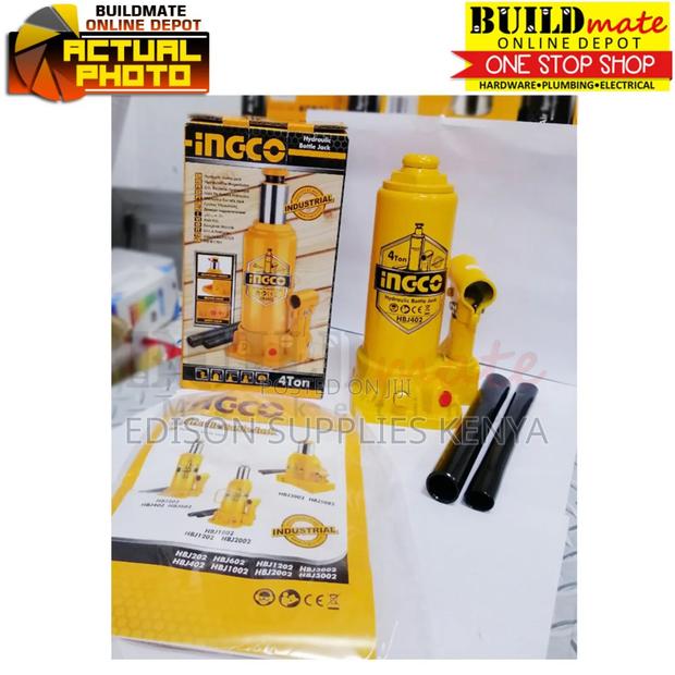 Bottle Jack 4 Ton Ingco Hydraulic 4ton Bottle Jack Stand