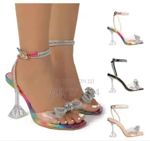*Clear Heels Available