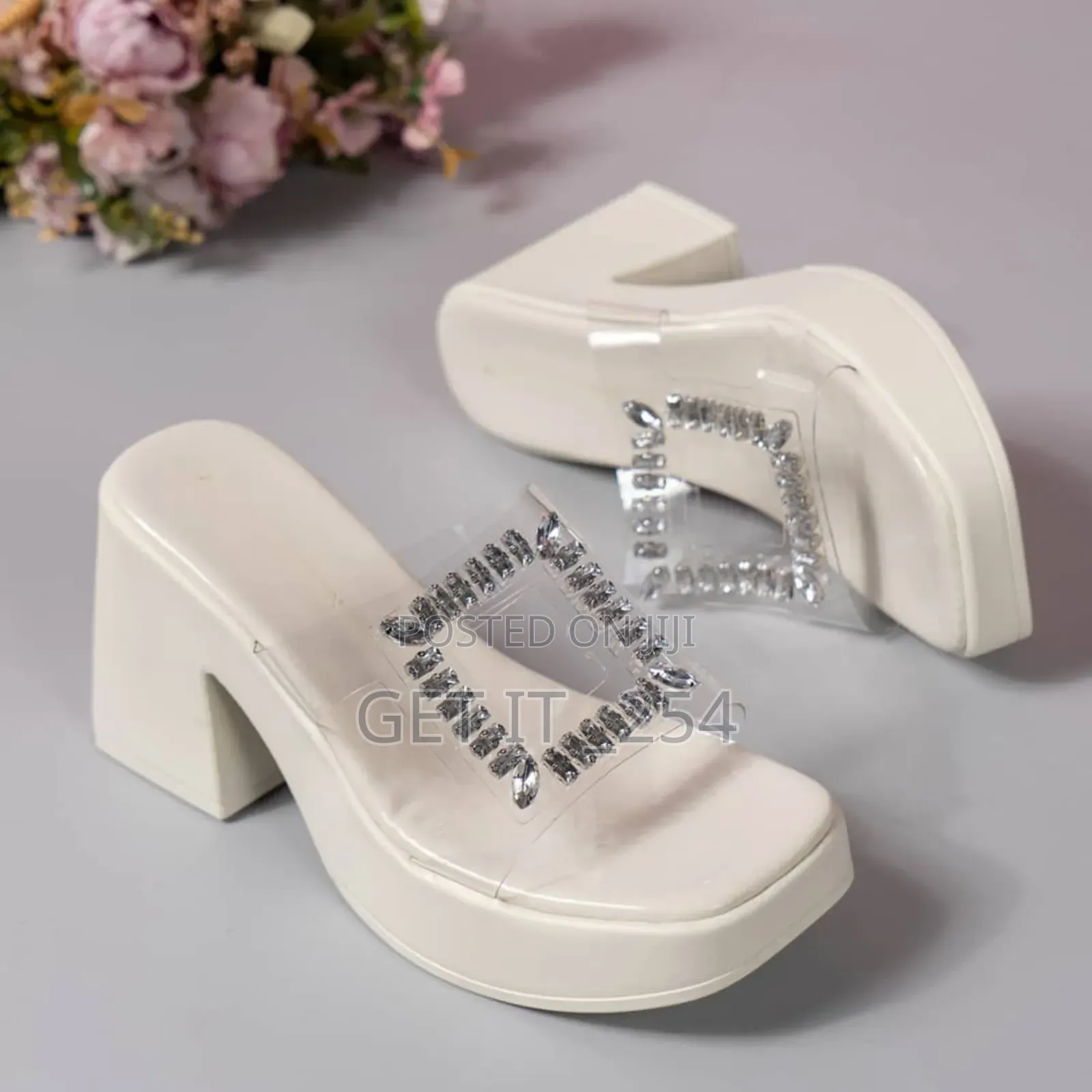 Block Fancy Heels. Sizes:38/40/40(Assorted)